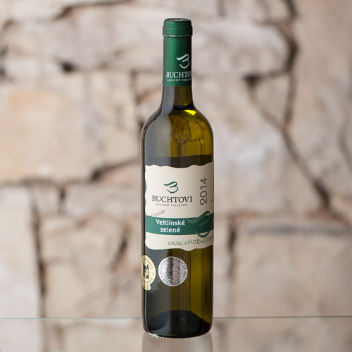 Veltlínské zelené Exclusive zemské 2014, Vinařství Buchtovi, Velké Pavlovice 0,75l