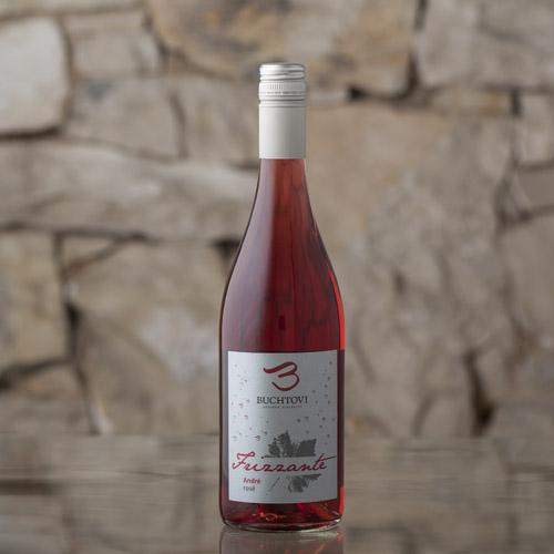 Frizzante André rosé zemské 2014, Vinařství Buchtovi, Velké Pavlovice 0,75l