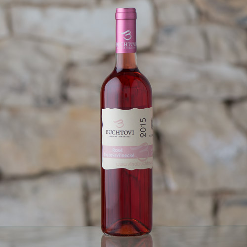 Svatovavřinecké Rosé pozdní sběr 2015, Vinařství Buchtovi, Velké Pavlovice 0,75l